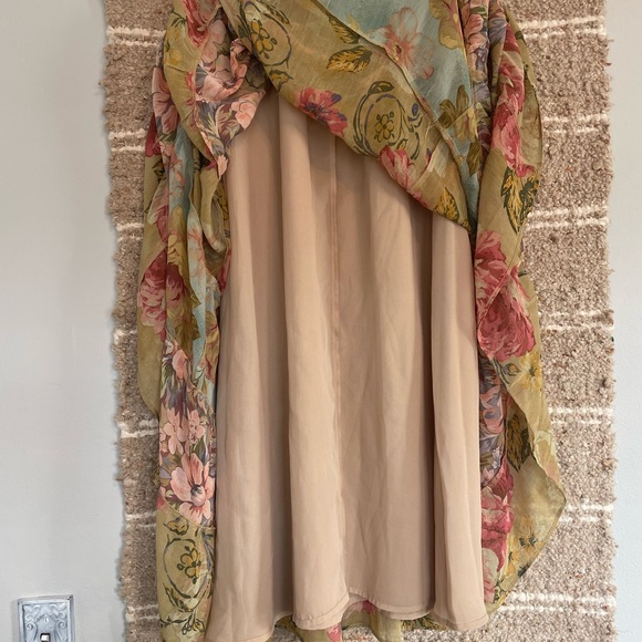 Coldwater Creek Floral Printed Maxi Boho Skirt - Picture 6 of 6